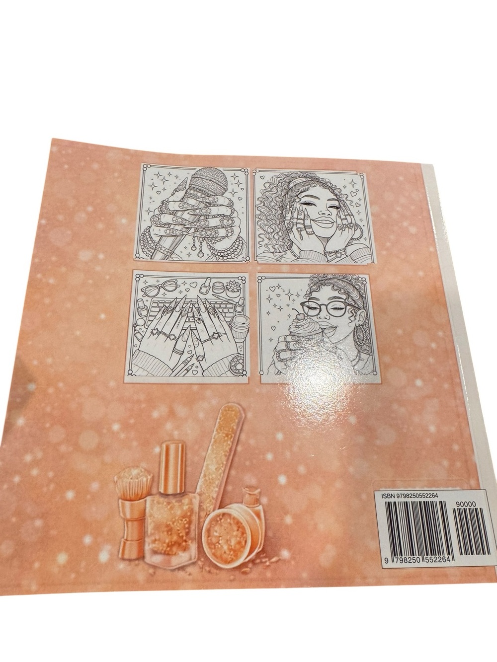 Nail Design Coloring Book - Picture 2 of 5